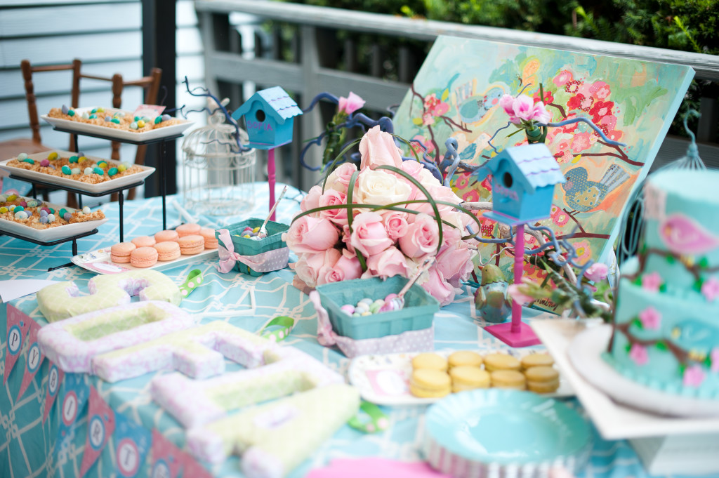 Cherry Blossom and Birds Themed First Birthday Party Sarah Sofia Productions