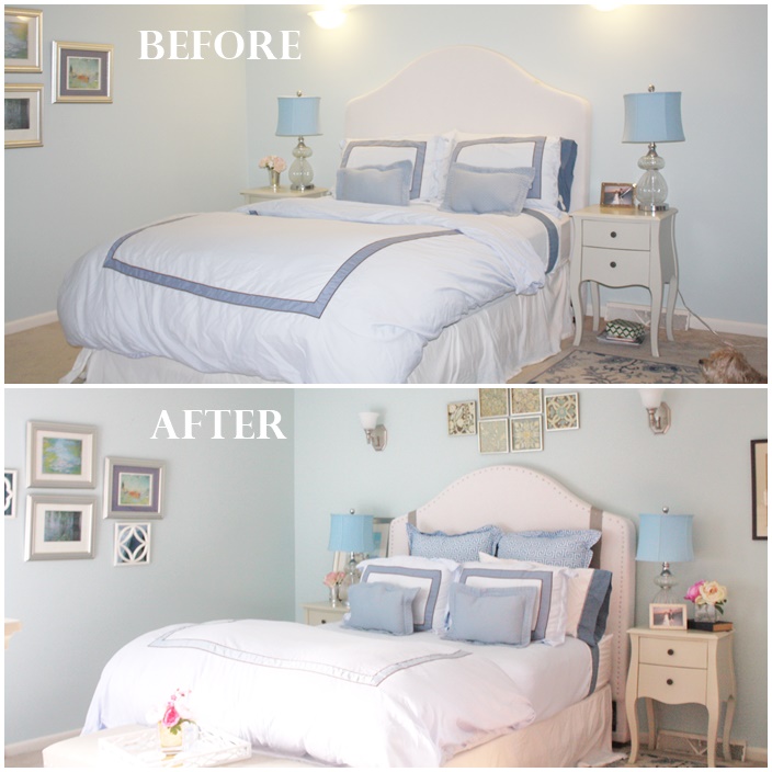 Master Bedroom Reveal via Sarah Sofia Productions