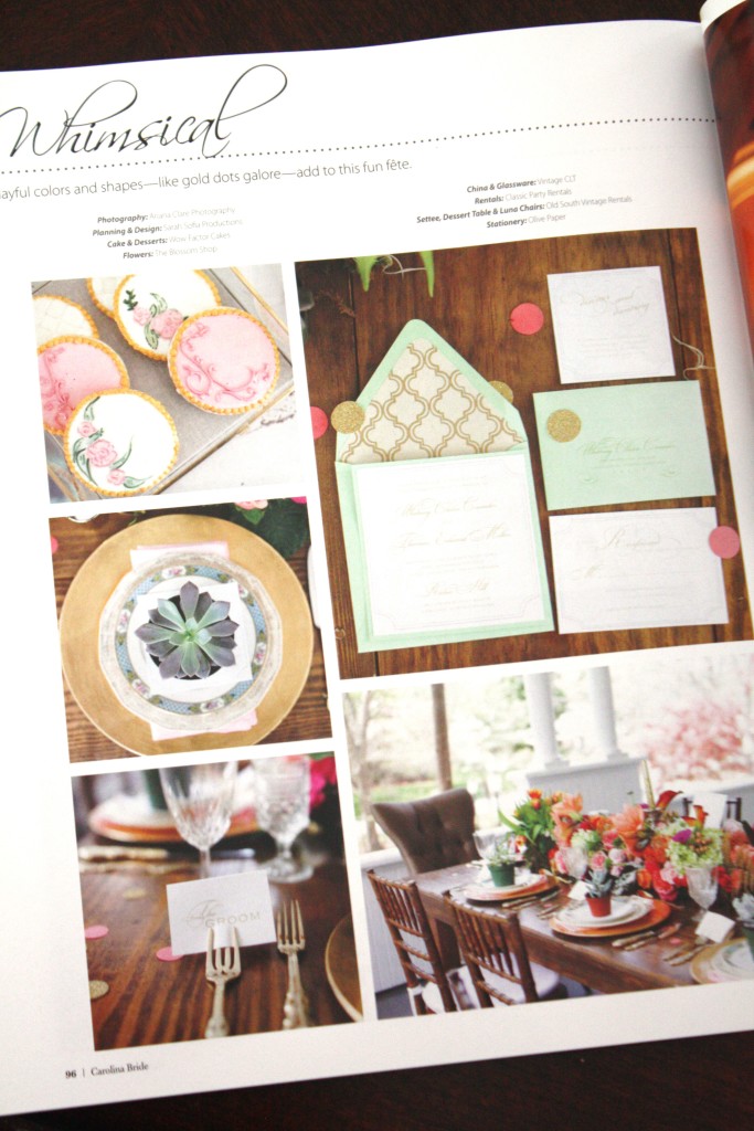 Carolina Bride Feature