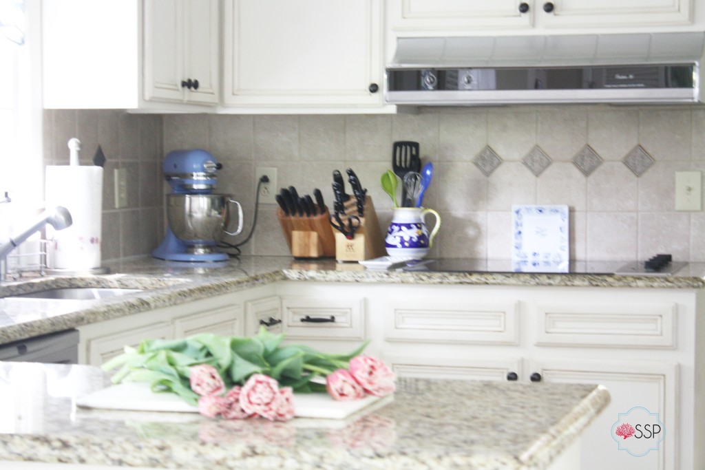 Blue and White Kitchen || Sarah Sofia Productions