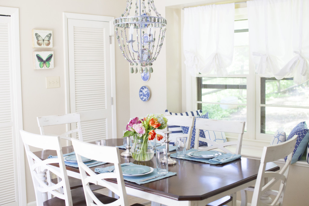 Blue and White Kitchen Makeover || Sarah Productions