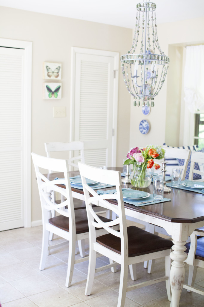Blue and White Kitchen Makeover || Sarah Sofia Productions