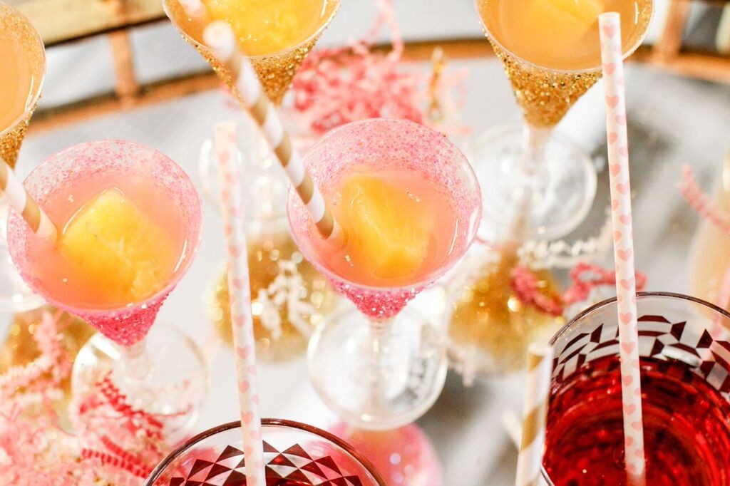 Sparkling Pear Cocktail Recipe for New Years Inspiration Sarah Sofia Productions