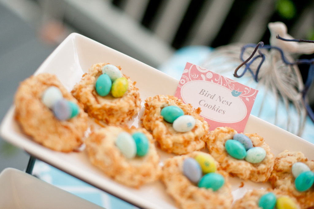 Bird Nest Cookies are the perfect party treat or Easter dessert! Sarah Sofia Productions