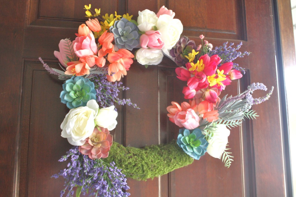 Easy DIY Spring Wreath Tutorial