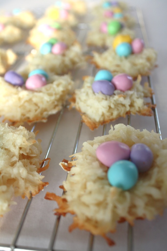 Bird Nest Cookies for Easter or Party Treat via Sarah Sofia Productions
