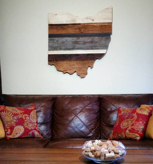 Trove Decor Inspiration Bear Wood Company Rustic Wood Art via Sarah Sofia Productions