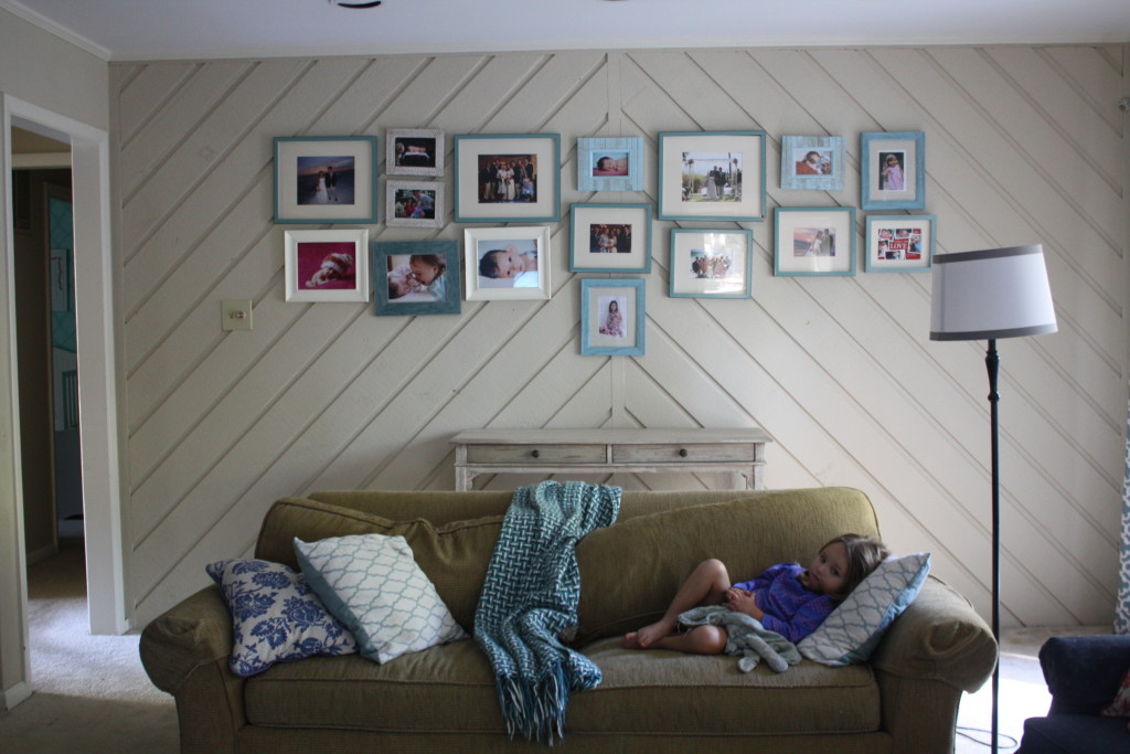 Family Room Refresh Before