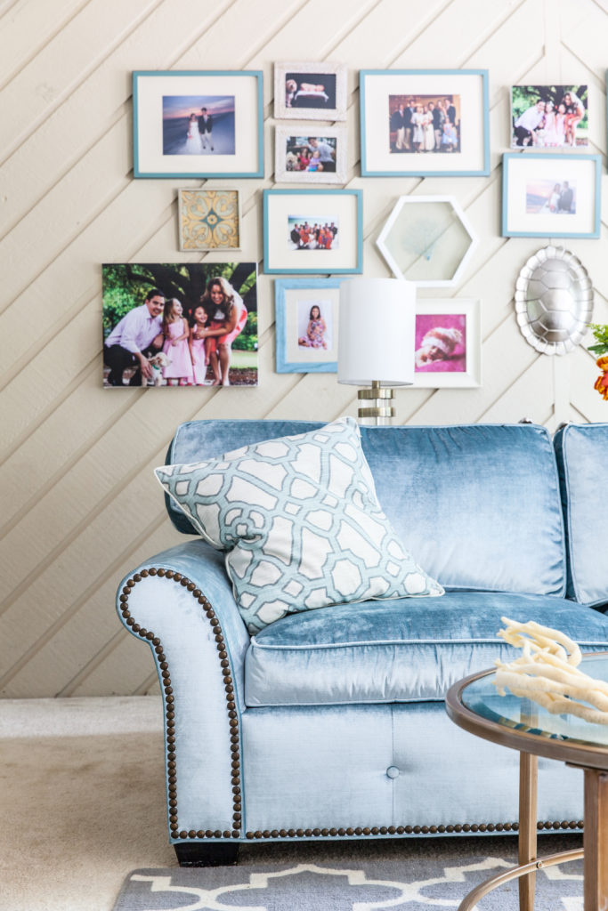 Famiy Room Refresh via Sarah Sofia Productions