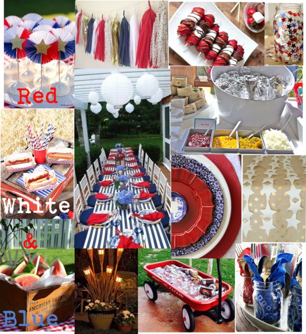 Red White and Blue Party Inspiration via Sarah Sofia Productions