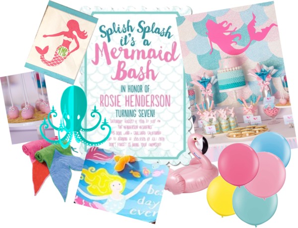 Mermiad Bash Party Inspiration via Sarah Sofia Productions