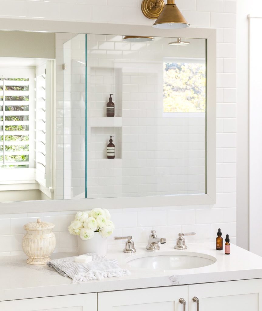 Bathroom Refresh Inspiration via Sarah Sofia Productions