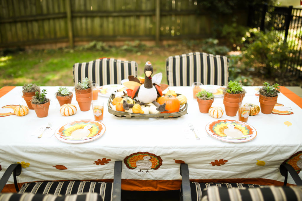 Kids Thanksgiving Party Feature Kara's Party Ideas via Sarah Sofia Productions