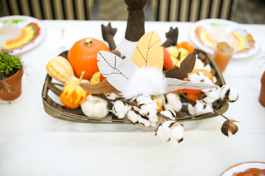 Kids Thanksgiving Party Feature Sweetly Chic Events via Sarah Sofia Productions