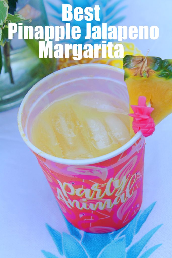 Best Pineapple Jalapeno Margarita 