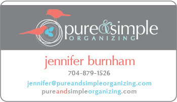 The Thrill of the Hunt Summer Series:  Jennifer Burnham, Pure & Simple Organizing