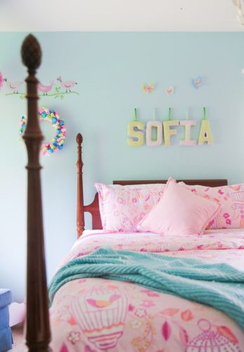 Girls Bedroom and Easy Refresh Ideas