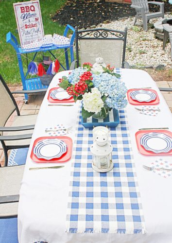 Easy Red White and Blue Celebration Ideas