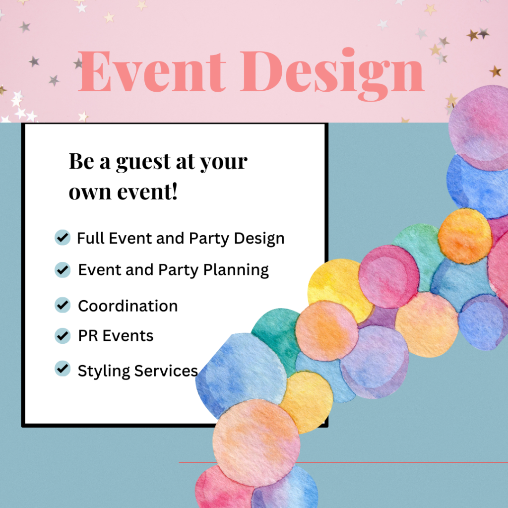 Sarah Sofia Productions Event Design Content Creation Digital Marketing
